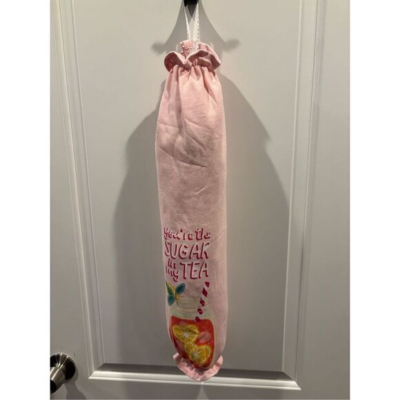 Handmade Plastic Bag Holder- you’re the sugar in my tea - Picture 1 of 1